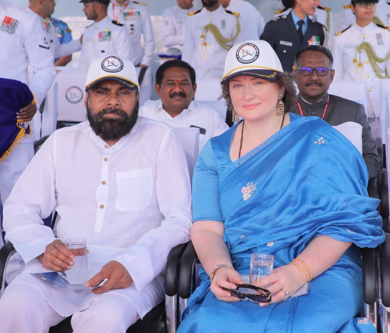 President Receives Grand Naval Salute at Visakhapatnam Fleet Review