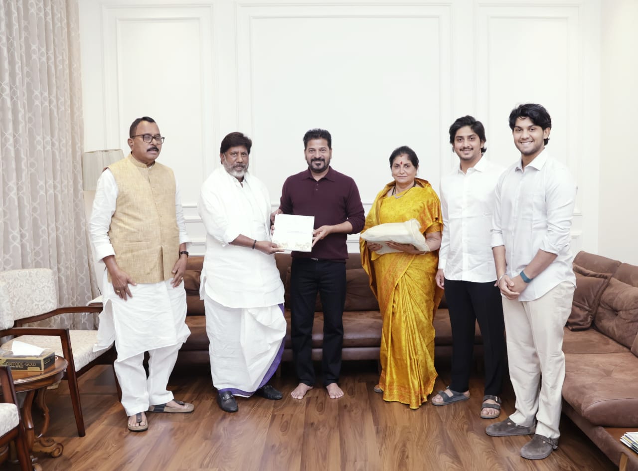 Bhatti Invites CM Revanth to Son’s Grand Wedding